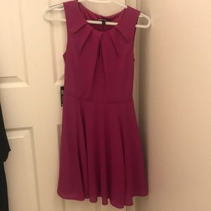 Express- Magenta colored dress! NWT!